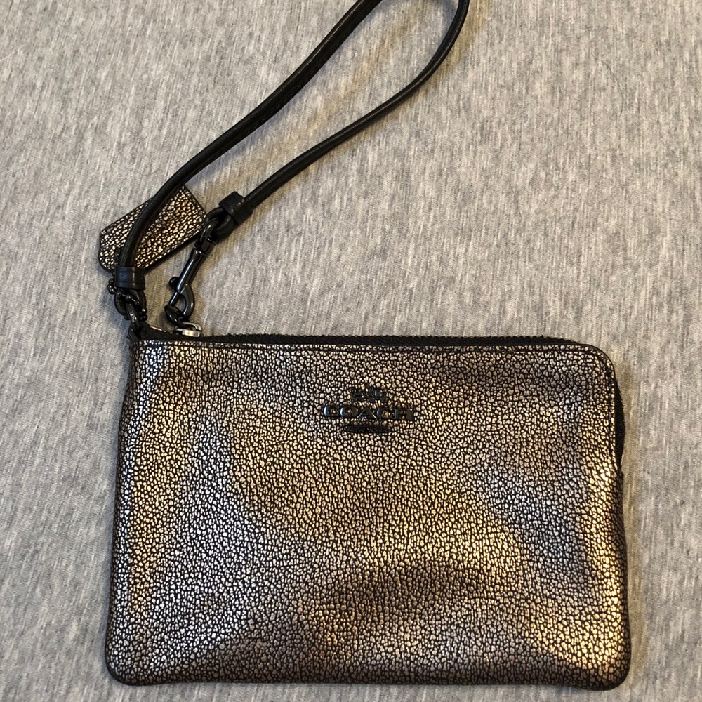 Coach Copped Wristlet